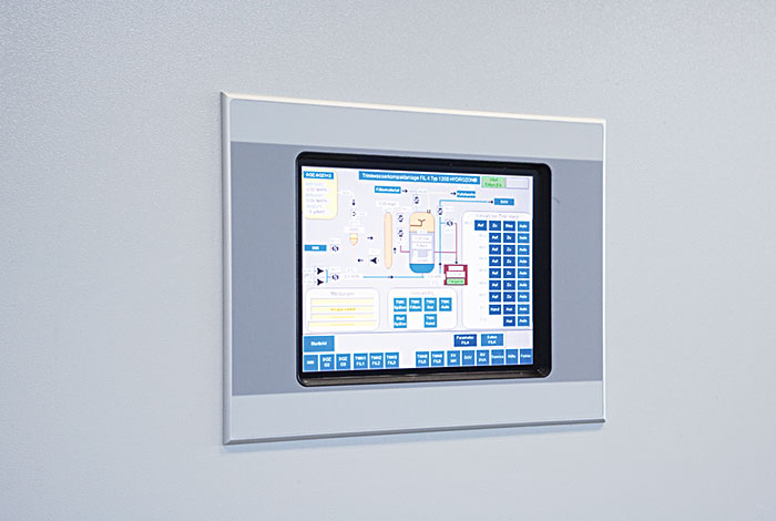 Automation with touch panel 