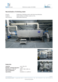 240 m³/h - Neutralisation