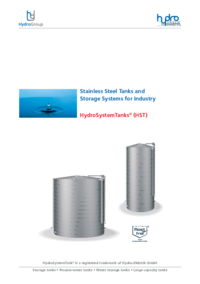 Stainless steel tanks and storage systems for industry