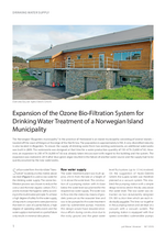 Expansion of the ozone bio-filtration-system for drinking water treatment of a norwegian island municipality