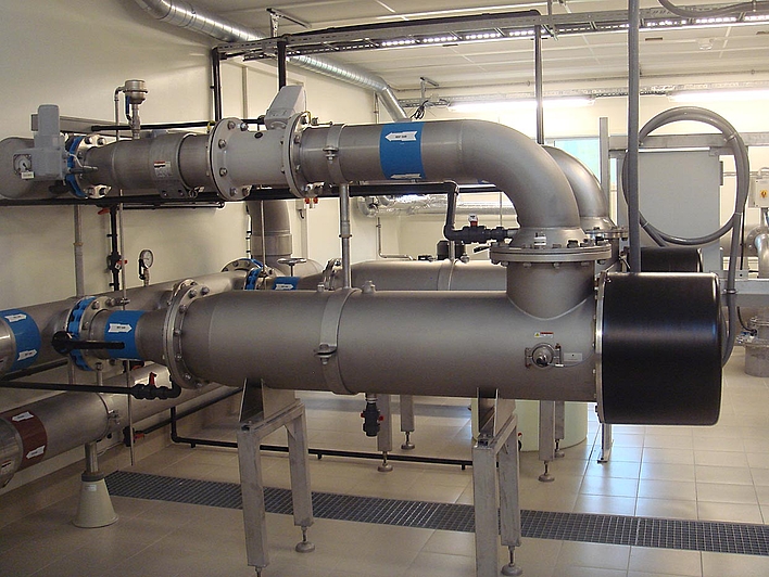 UV system for disinfection