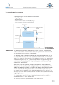 Pressure degassing systems
