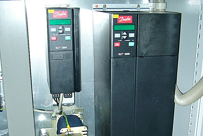 Frequency inverter for pump control