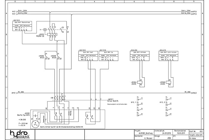 Demo page Circuit diagram