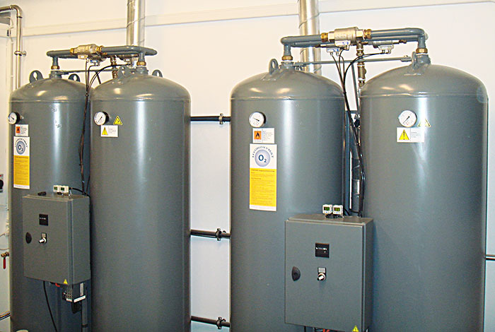 Hydroxymat oxygen generator