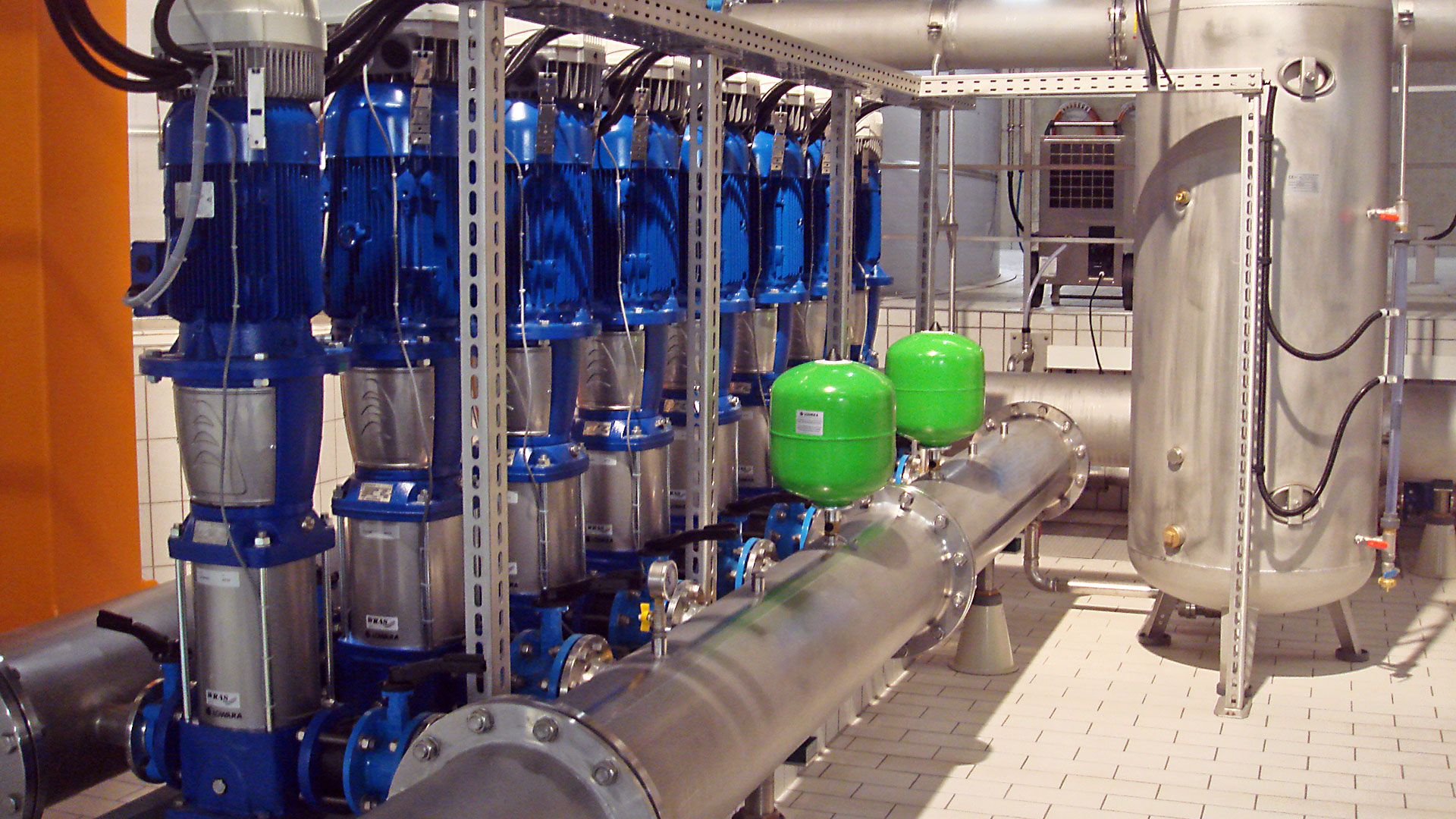 Pumping stations and pressure boosting of the HydroGroup